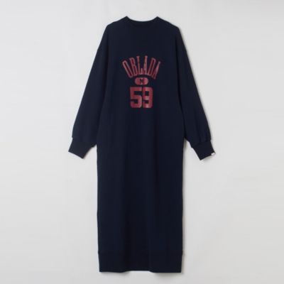 集英社HAPPY PLUS STOREOblada（オブラダ）/COLLEGE SWEAT DRESS