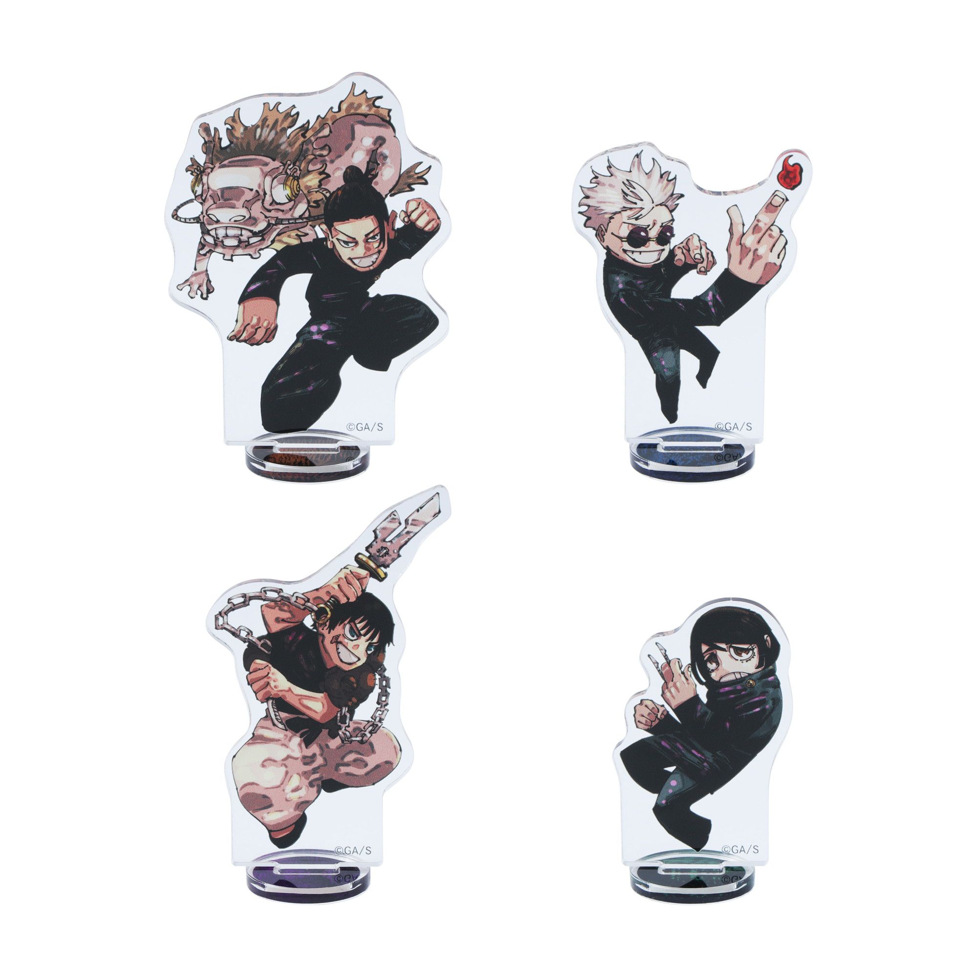 呪術廻戦(ジュジュツカイセン)/『呪術廻戦』アクリルminiフィギュア4体セット (懐玉・玉折 描き下ろしイラスト) BE2