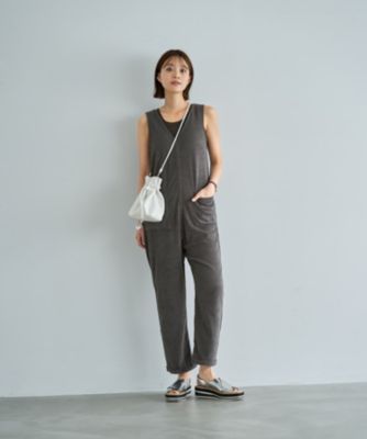 【Aoさん専用】Plage ノースリーブロングサロペット ベージュ Plage ノースリーブロングサロペット ベージュ Plage キャミ