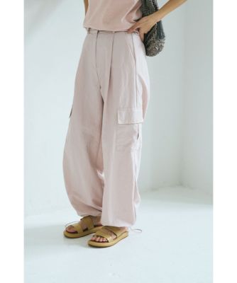 marjour(}[W[)/NYLON PARACHUTE PANTS