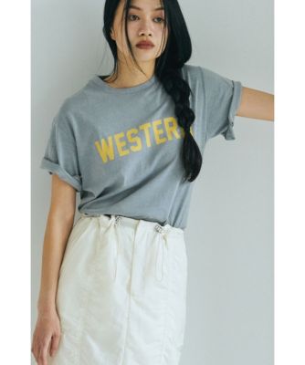 集英社HAPPY PLUS STOREmarjour（マージュール）/WESTERN FADED COLOR TEE