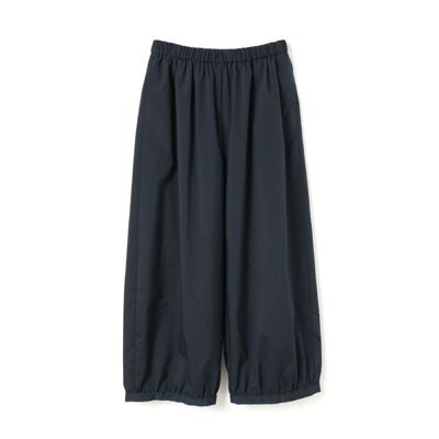◎美品　mizuiro ind ミズイロインド　ギャザーサルエルパンツ　ネイビー mizuiroind mizuiro ind / ミズイロインド サルエルパンツ