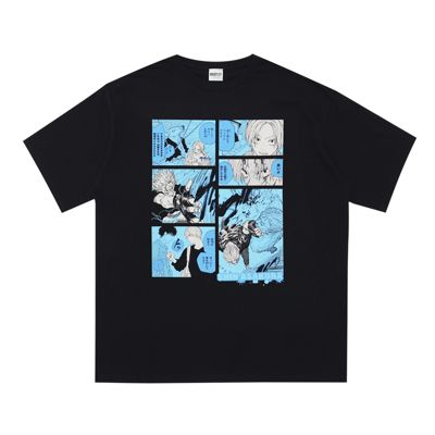 SAKAMOTO DAYS 勢羽夏生　バースデイ　Tシャツ SAKAMOTO DAYS』ビッグシルエットTシャツ “HEROES” 勢羽夏生