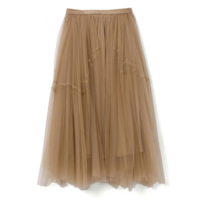 新品タグ付き チカ キサダ チュールロングスカート 楽天市場】Chika Kisada チカキサダ サイズ1 21SS チュール