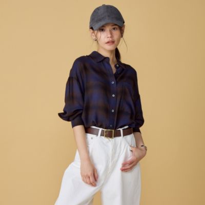 SACRA別注素材　VI／WO OMBRE CHECK