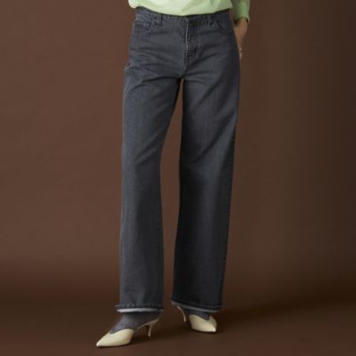 BOWTE ブルー ストレートデニム BOWTE(バウト)の13.5OZ SOFT COMPACT DENIM WIDE PANTS通販 | 集英社