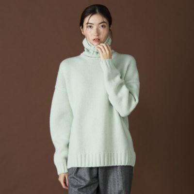美品✨SLOANE スローン タートルネックニット セーター グリーン サイズ2 楽天市場】SLOANE スローン（ニット・セーター｜トップス