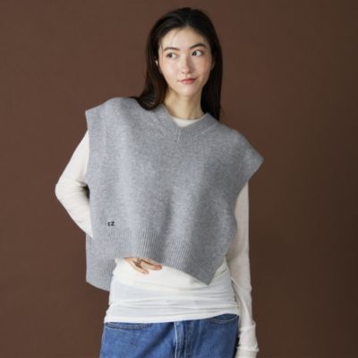 ADAWAS(アダワス)のCASHMEREーBLEND VEST通販 | LEEマルシェ