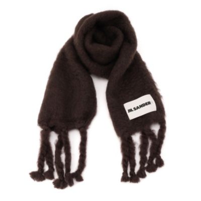 【送料&関税込】Jil Sander Plain Scarf Jil Sander Plain Scarf Label Logo | italist