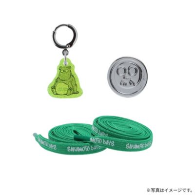 集英社HAPPY PLUS STORESAKAMOTO DAYS（サカモトデイズ）/『SAKAMOTO DAYS』靴ひも＆チャームセット BE2