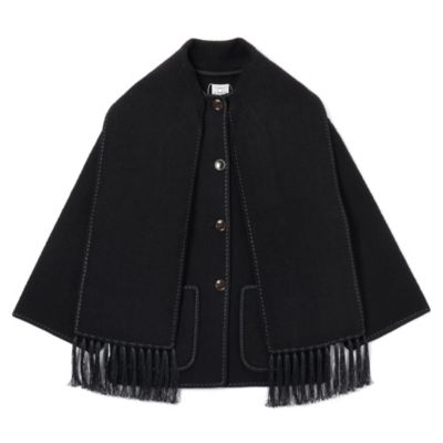 【Toteme】Embroidered scarf スカーフジャケット 送料関税込 Embroidered scarf jacket black – TOTEME