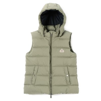 1/28 23時まで値下げ！ ダウンベスト フード付き PYRENEX
