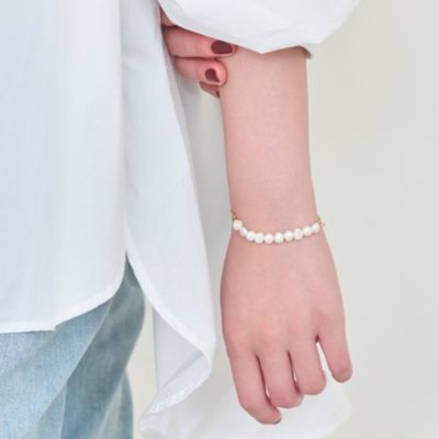 集英社HAPPY PLUS STOREPhoebe（フィービィー）/フレッシュウォーターパールブレスレット　ゴールド／淡水パール