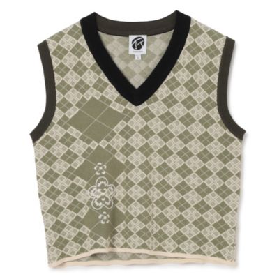 YANYAN/ヤンヤン　Linen Mabo VEST サイズM YANYAN/ヤンヤン Linen Mabo VEST サイズM - メルカリ