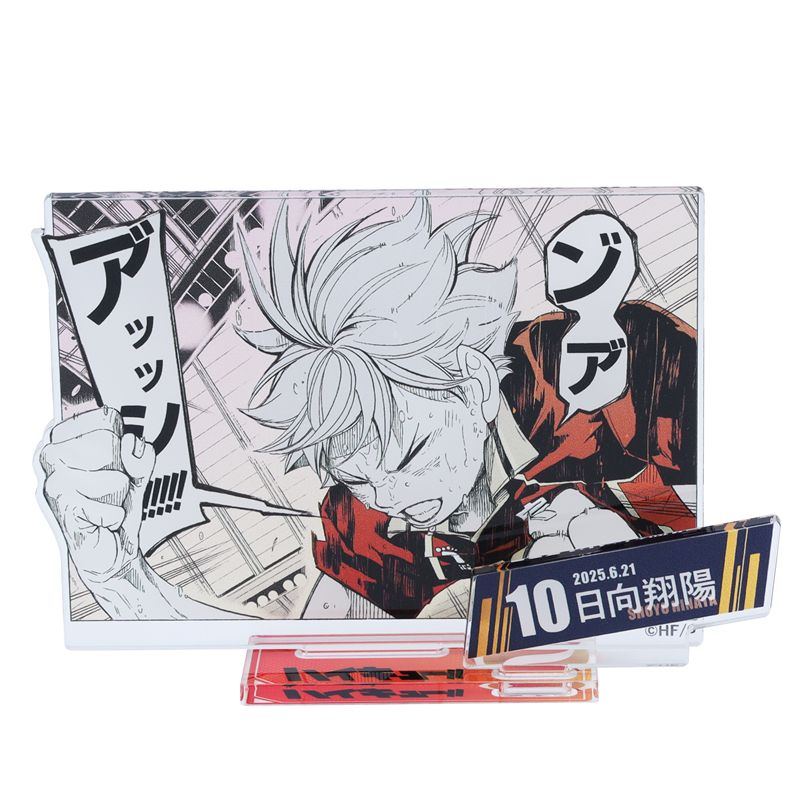 ハイキュー!!(ハイキュー!!)/『ハイキュー!!』バースデイ名場面ジオラマフィギュア-kirat☆- (箔入りアクリル) 日向翔陽 BE2