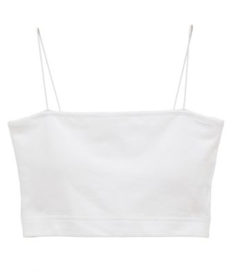 様々な着回しができる、THIN CORDのバンドゥブラ　THIN CORD BANDEAU TOPS
