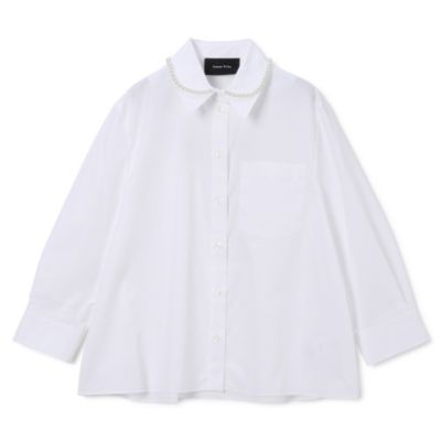 H&M Simone Rocha シモーネロシャ オーバーサイズ コットンシャツ