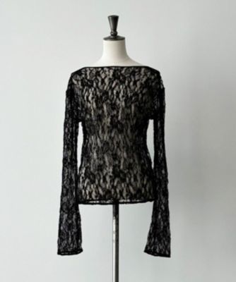 Chaos グラスレースプルオーバー　ブラック Chaos｜グラスレースプルオーバー | Rakuten Fashion(楽天
