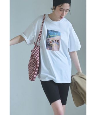 集英社HAPPY PLUS STOREmarjour（マージュール）/POSTCARD PHOTO TEE