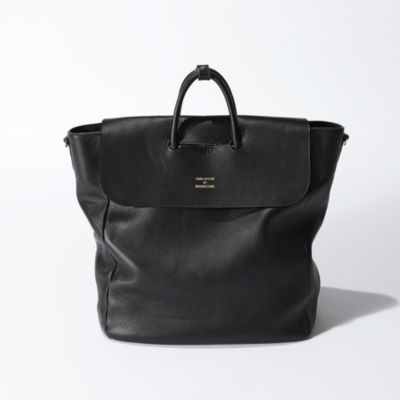 集英社HAPPY PLUS STOREYOUNG & OLSEN The DRYGOODS STORE（ヤングアンドオルセン ザ ドライグッズストア）/EMBOSSED LEATHER DELUXE TOTE L