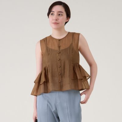 martinique｜タックティアードブラウス | Rakuten Fashion(楽天