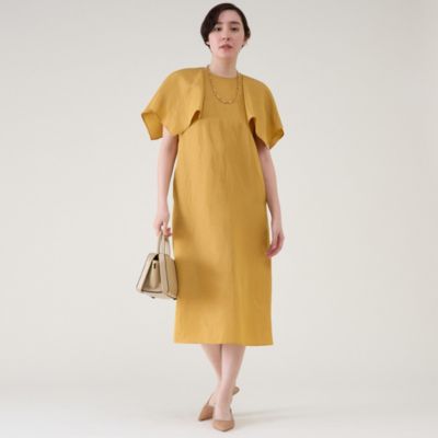 集英社HAPPY PLUS STOREmartinique（マルティニーク）/トリアセリネンワンピース