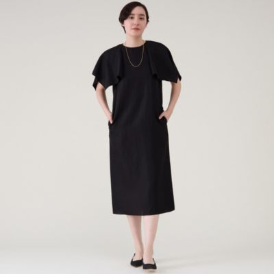 マルティニーク新品⭐️martiniqueドットボウタイワンピースリボン付きワンピ ワンピース martinique/ドットボウタイワンピース