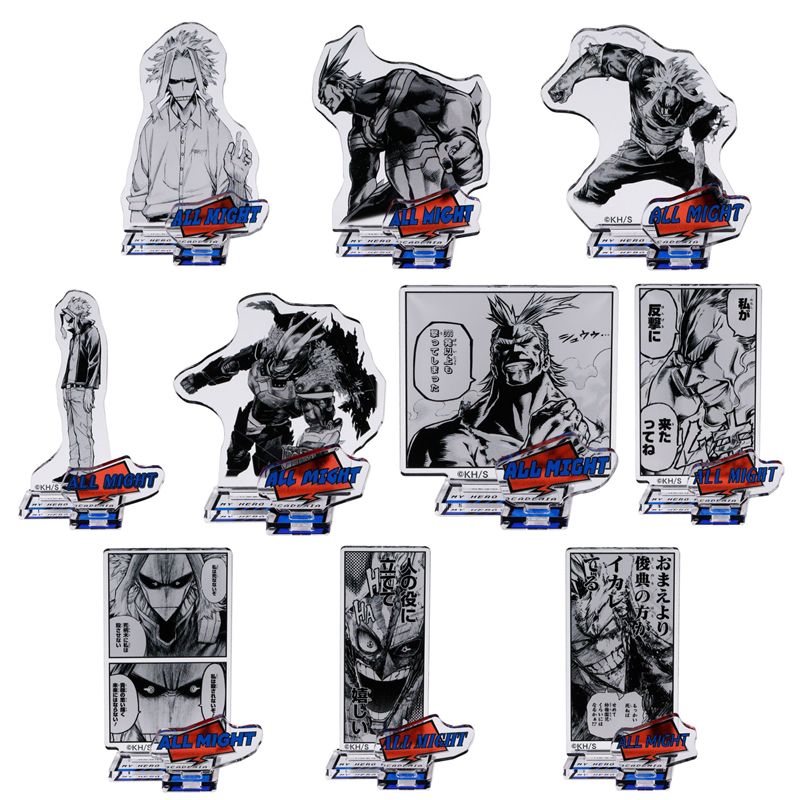 僕のヒーローアカデミア(ボクノヒーローアカデミア)/JCS限定 『僕のヒーローアカデミア』アクリルフィギュアコレクション“HEROES” オールマイト 全種セット (全10種入り) BE2