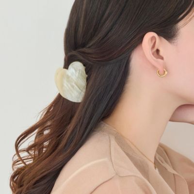 集英社HAPPY PLUS STOREPhoebe（フィービィー）/マーブルハートバンスクリップ