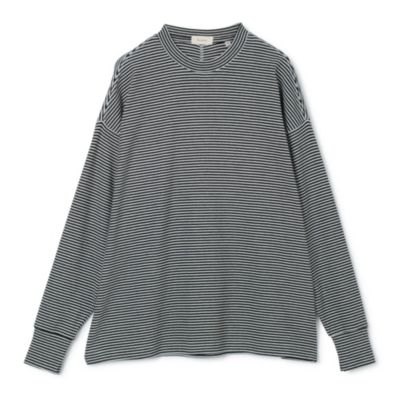 BLAMINK(ブラミンク)のコットンボーダーロングスリーブ通販