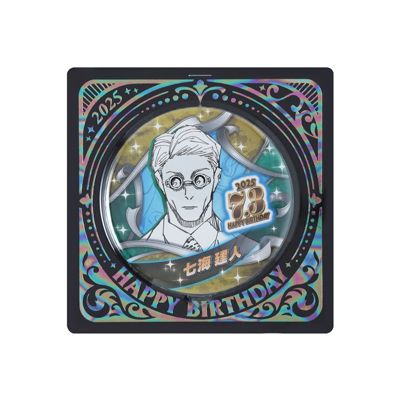 呪術廻戦　缶バッジ　七海　クリスマス バッジ・ビンズ 七海建人(お雑煮) 缶バッジ 「まるくじ 呪術廻戦