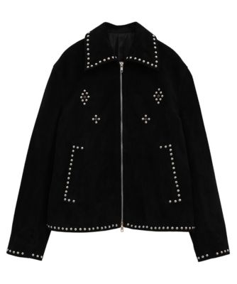 ジャケット・アウター CLANE SUEDE STUDS BLOUSON CLANE(クラネ)のSUEDE STUDS BLOUSON通販 | 集英社HAPPY PLUS STORE