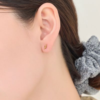 集英社HAPPY PLUS STOREPhoebe（フィービィー）/【金属アレルギー対応】プチノットピアス