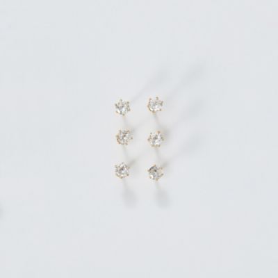集英社HAPPY PLUS STOREPhoebe（フィービィー）/【金属アレルギー対応】6setビジューピアス