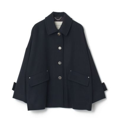購入前要コメント:MACKINTOSH ブラック ハンビーコート MACKINTOSH】【NEW HUMBIE/ハンビー】ショートコート