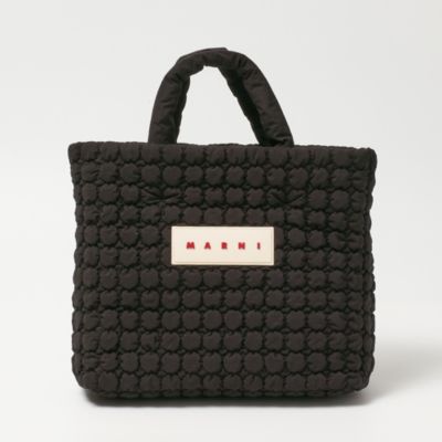 まるに　ブラック３８ MARNI(マルニ)のTOTE SMALL通販 | 集英社HAPPY PLUS STORE