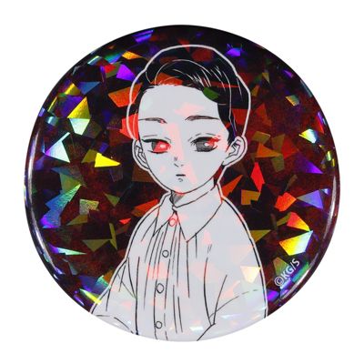 集英社HAPPY PLUS STORE「週刊少年ジャンプ」（シュウカンショウネンジャンプ）/完全受注生産｢週刊少年ジャンプ｣オールスター缶バッジ 『鬼滅の刃』 ［03－鬼－ 鬼舞辻無惨］ BE3