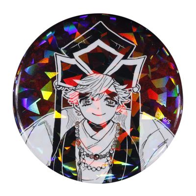 集英社HAPPY PLUS STORE「週刊少年ジャンプ」（シュウカンショウネンジャンプ）/完全受注生産｢週刊少年ジャンプ｣オールスター缶バッジ 『鬼滅の刃』 ［09－鬼－ 童磨］ BE3