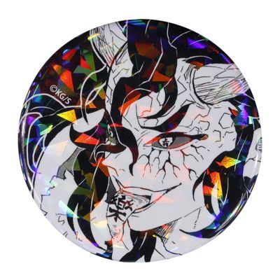 集英社HAPPY PLUS STORE「週刊少年ジャンプ」（シュウカンショウネンジャンプ）/完全受注生産｢週刊少年ジャンプ｣オールスター缶バッジ 『鬼滅の刃』 ［14－鬼－ 可楽］ BE3