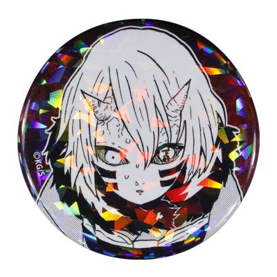 集英社HAPPY PLUS STORE「週刊少年ジャンプ」（シュウカンショウネンジャンプ）/完全受注生産｢週刊少年ジャンプ｣オールスター缶バッジ 『鬼滅の刃』 ［28－鬼－ 零余子］ BE3