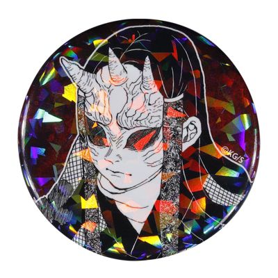 集英社HAPPY PLUS STORE「週刊少年ジャンプ」（シュウカンショウネンジャンプ）/完全受注生産｢週刊少年ジャンプ｣オールスター缶バッジ 『鬼滅の刃』 ［41－鬼－ 沼の鬼］ BE3