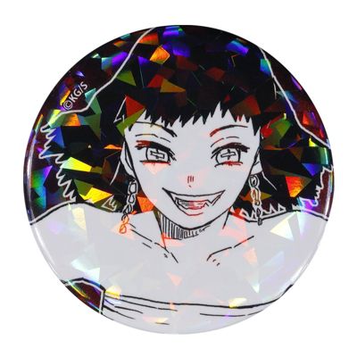 集英社HAPPY PLUS STORE「週刊少年ジャンプ」（シュウカンショウネンジャンプ）/完全受注生産｢週刊少年ジャンプ｣オールスター缶バッジ 『鬼滅の刃』 ［42－鬼－ 朱紗丸］ BE3