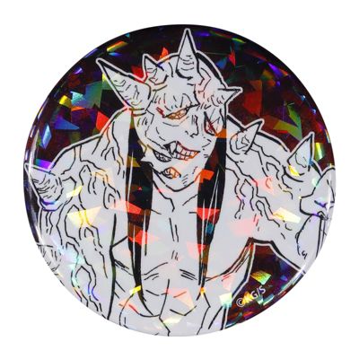集英社HAPPY PLUS STORE「週刊少年ジャンプ」（シュウカンショウネンジャンプ）/完全受注生産｢週刊少年ジャンプ｣オールスター缶バッジ 『鬼滅の刃』 ［44－鬼－ 無限列車の鬼］ BE3