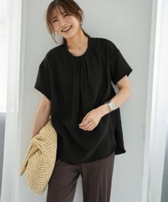 集英社HAPPY PLUS STORESTYLE DELI（スタイルデリ）/【LUXE】everyday半袖ブラウス