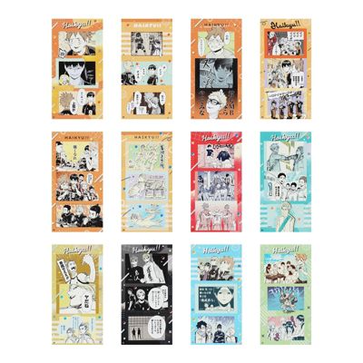 集英社HAPPY PLUS STOREハイキュー！！（ハイキュー！！）/『ハイキュー！！』シールプリントコレクション 第2弾 （全12種／ランダム2種入り） ＜ハイキュー！！ FAN PARK＞ BE2