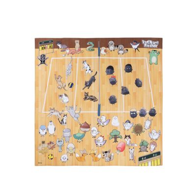 集英社HAPPY PLUS STOREハイキュー！！（ハイキュー！！）/『ハイキュー！！』ハンカチ 動物＆モチーフVer. [コート] ＜ハイキュー！！ FAN PARK＞ BE2