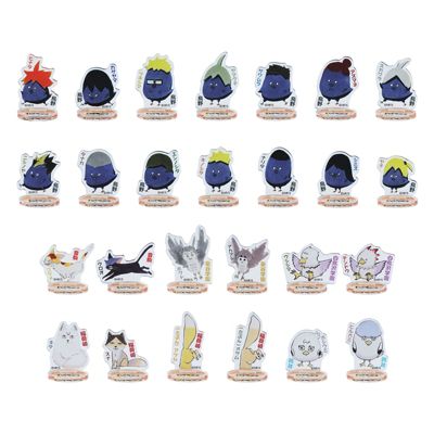 集英社HAPPY PLUS STOREハイキュー！！（ハイキュー！！）/『ハイキュー！！』アクリルminiフィギュア 動物Ver. 第2弾 （全26種／ランダム1種入り） 改訂版 BE2