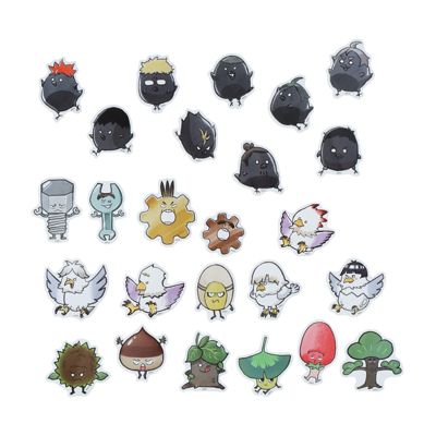 ハイキュー!!　ダイカットステッカー　6点セット ハイキュー！！(ハイキュー！！)の『ハイキュー！！』ミニ