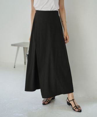 集英社HAPPY PLUS STORESTYLE DELI（スタイルデリ）/はだけないラップ風Aラインスカート