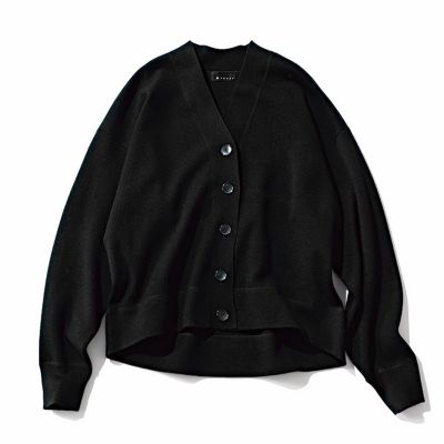 19863　セブンデイズサンデイ　カーディガン　紺色　サイズＭ M7days(エムセブンデイズ)の【東原妙子さんコラボ】着丈が選べる
